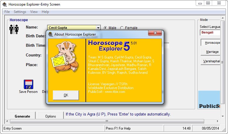 PATCHED Horoscope Explorer Pro V - 3.81