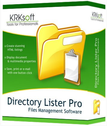 Portable Directory Lister Pro 1.6.8