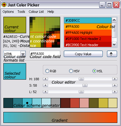 just color picker windoes