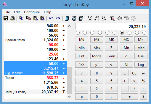 Judy's TenKey 6.106