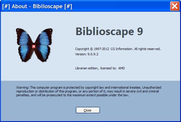 Portable Biblioscape 9.0.9.2