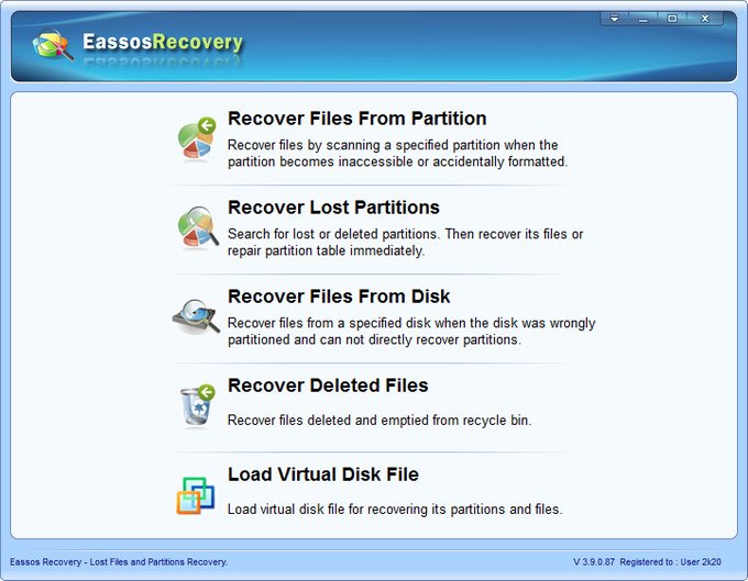 Eassos Recovery 4.0.0.223 + Portable