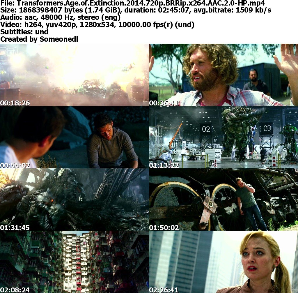 Transformers: Age of Extinction English Subtitle - YIFY