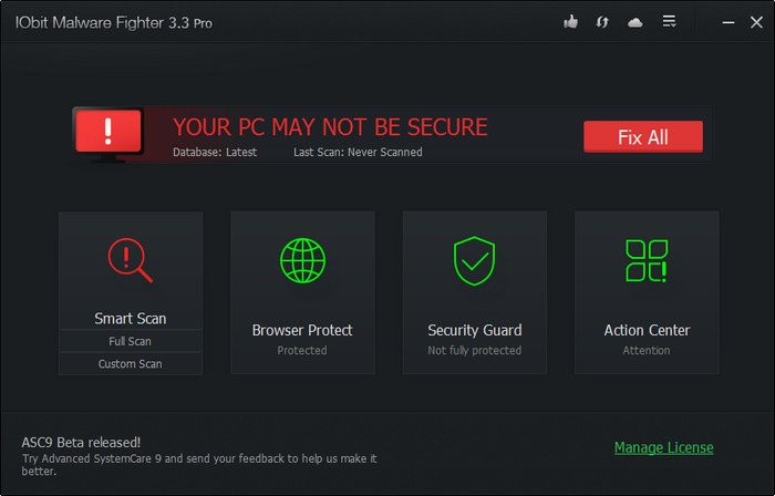 IObit Malware Fighter Pro 3.4.0.9 Multilingual