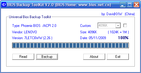 Resultado de imagem para bios backup toolkit download