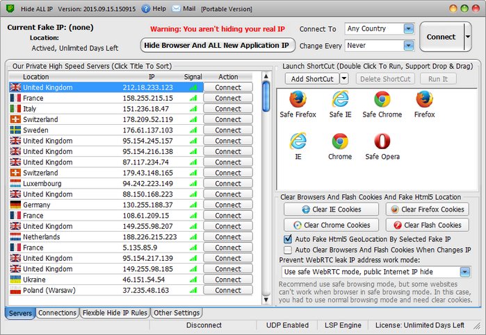 Hide ALL IP 2015.12.08.151208 + Portable