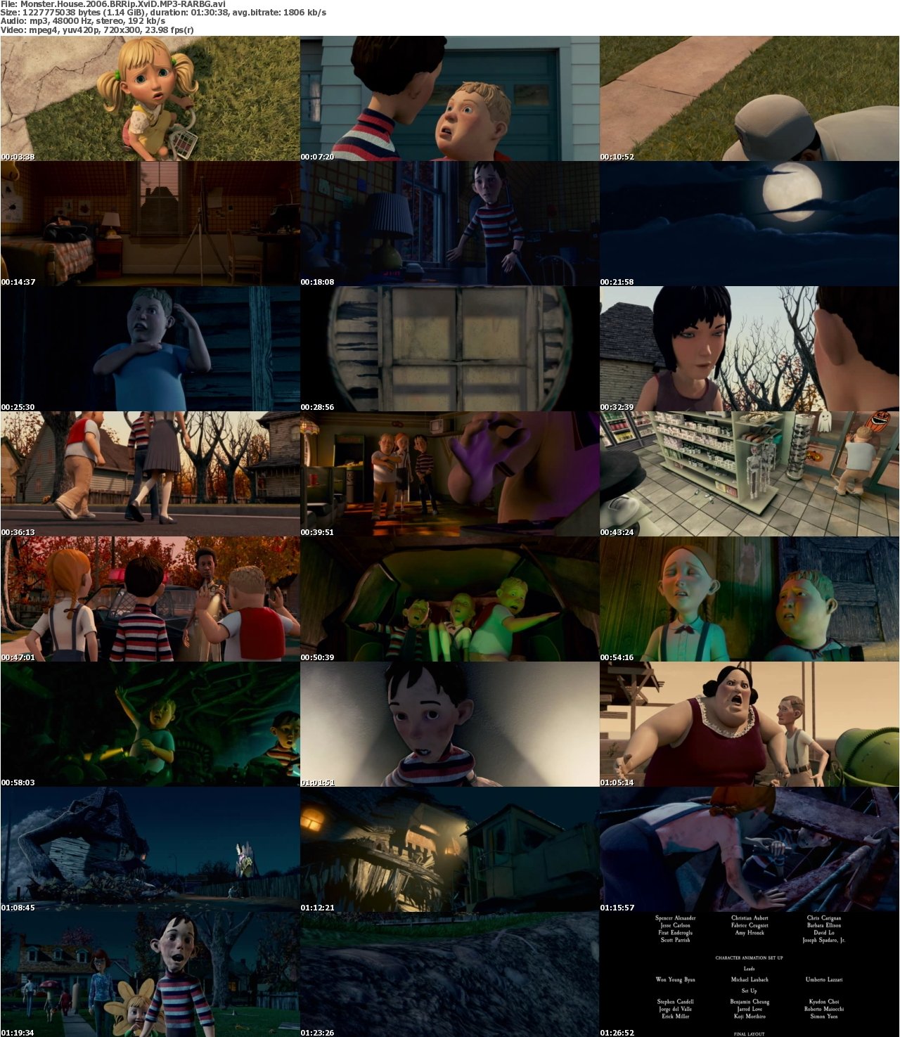 Monster House 2006 BRRip XviD MP3-RARBG