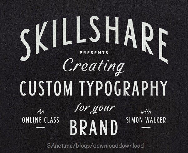 Skillshare - Logo Design: New Ways to Create Custom Vintage Type