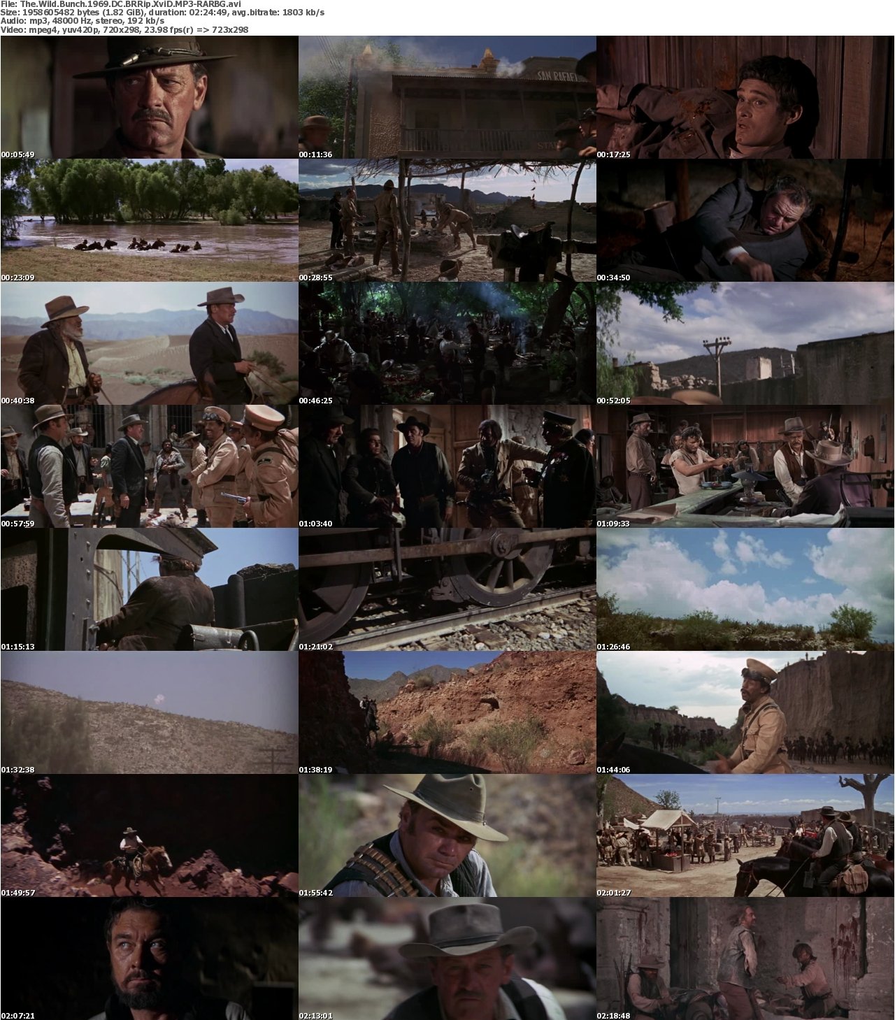 The Wild Bunch 1969 DC BRRip XviD MP3-RARBG