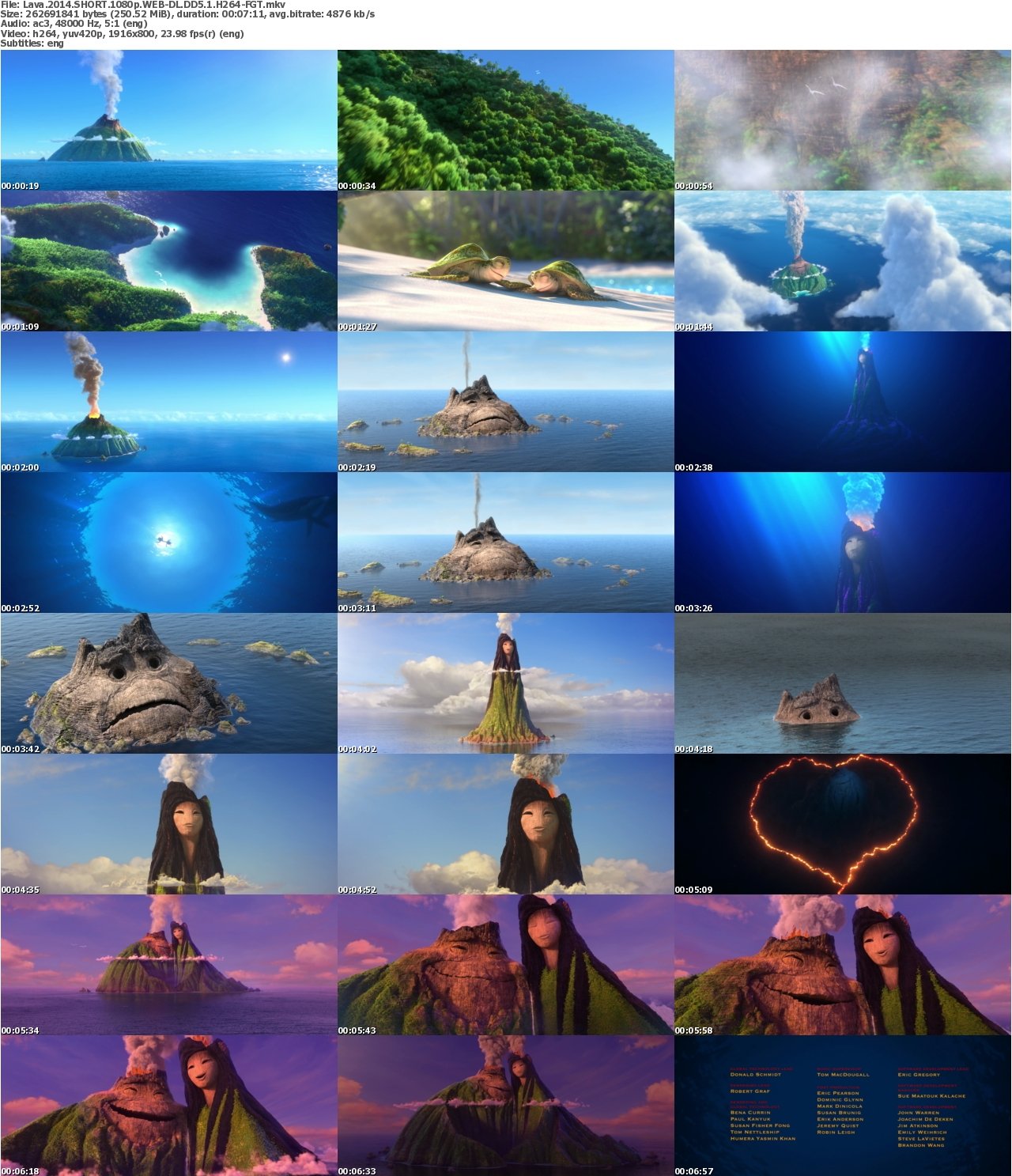 Lava 2014 SHORT 1080p WEB-DL DD5 1 H264-FGT