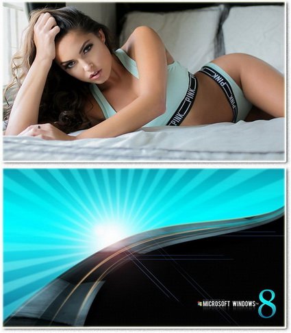Wallpapers on a desktop 775