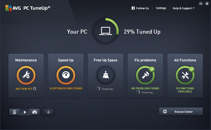 AVG PC TuneUp 2016 16.12.1.43164 (x86/x64) Multilingual