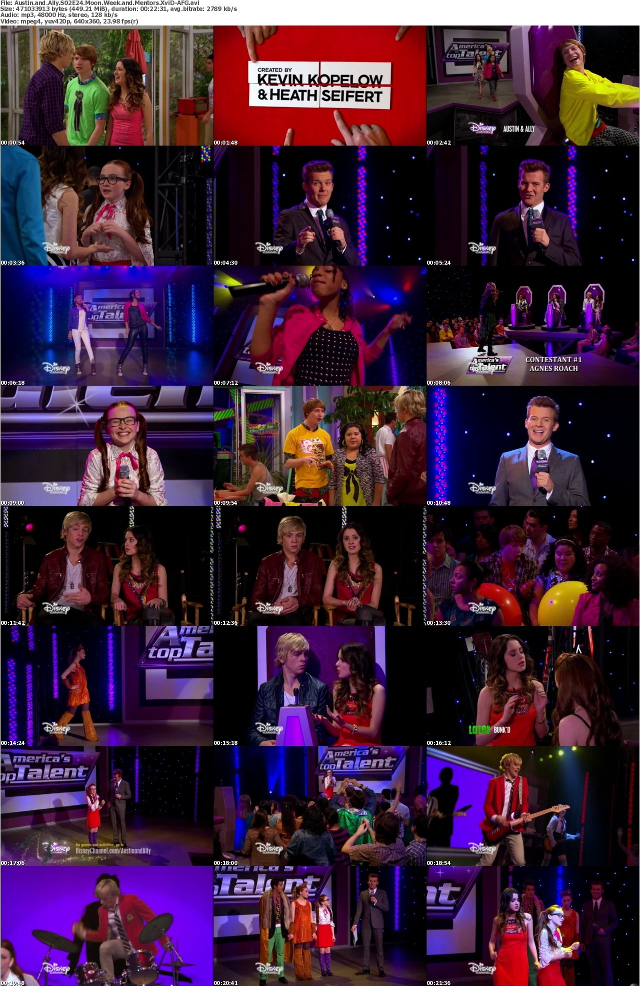 Austin and Ally S02E24 Moon Week and Mentors XviD-AFG