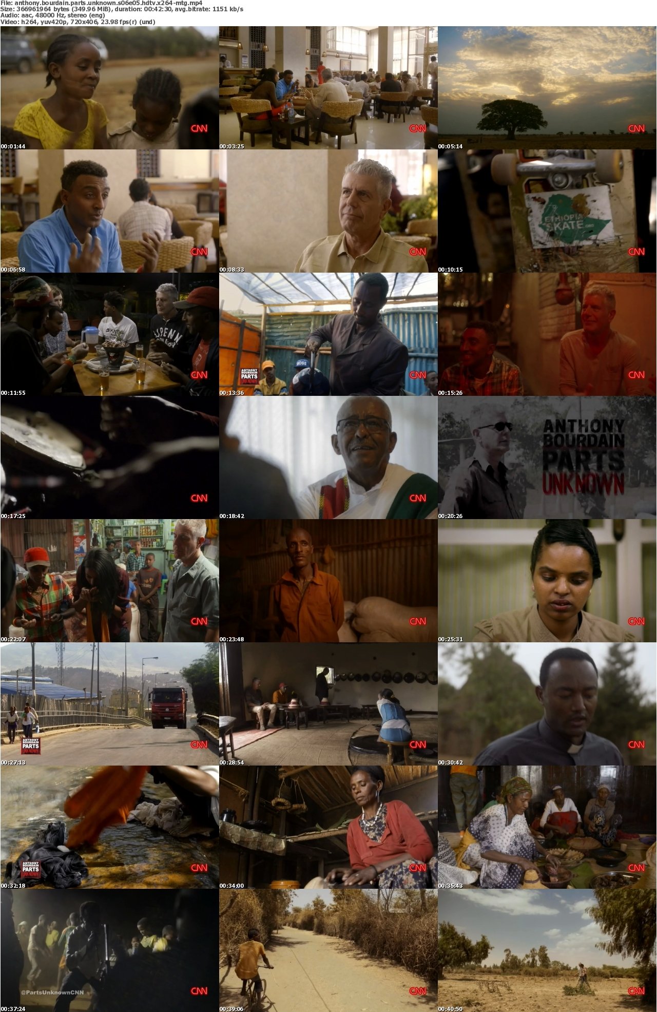 Anthony Bourdain Parts Unknown S06E05 Ethiopia HDTV x264-MiNDTHEGAP