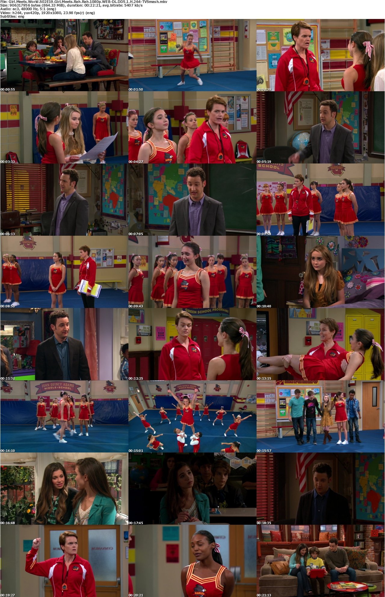 Girl Meets World S02E19 Girl Meets Rah Rah 1080p WEB-DL DD5 1 H 264-TVSmash