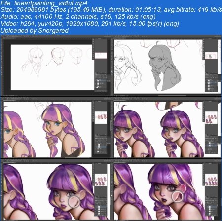 Gumroad - Purple Goth Girl Video Tutorial