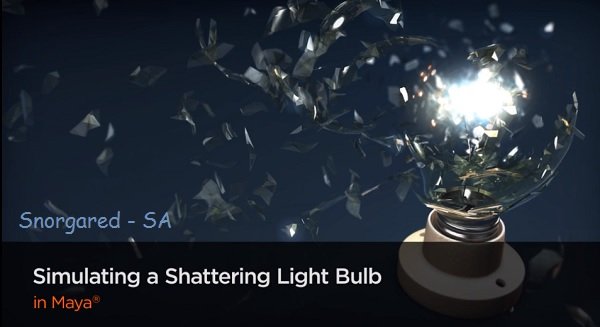 Digital Tutors - Simulating a Shattering Light Bulb in Maya