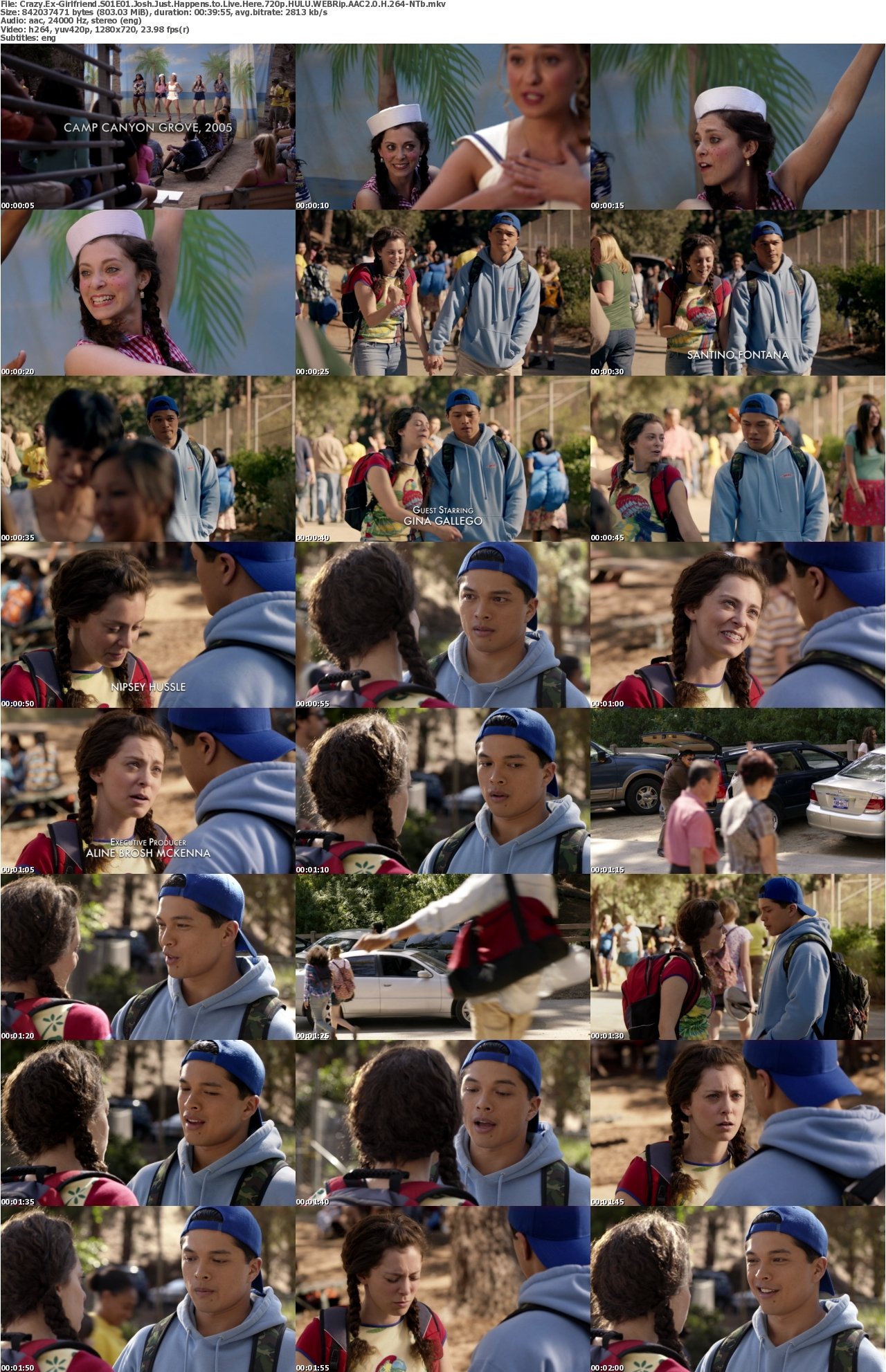 Crazy Ex-Girlfriend S01E01 Josh Just Happens to Live Here 720p HULU WEBRip AAC2 0 H 264-NTb
