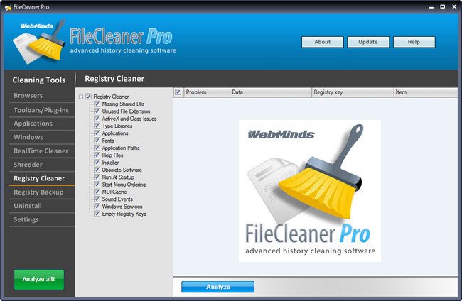 WebMinds FileCleaner Pro 4.7.0 Build 137 Portable