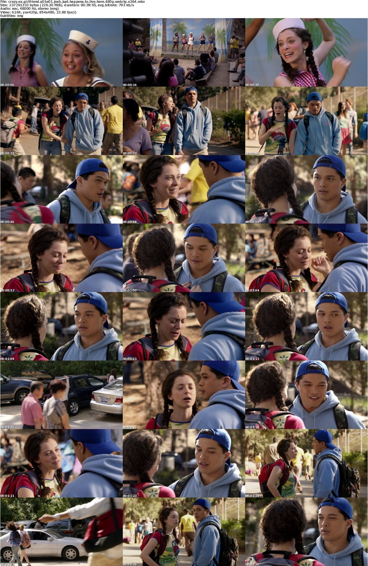 Crazy Ex Girlfriend S01E01 Josh Just Happens to Live Here 480p WEBRip x264