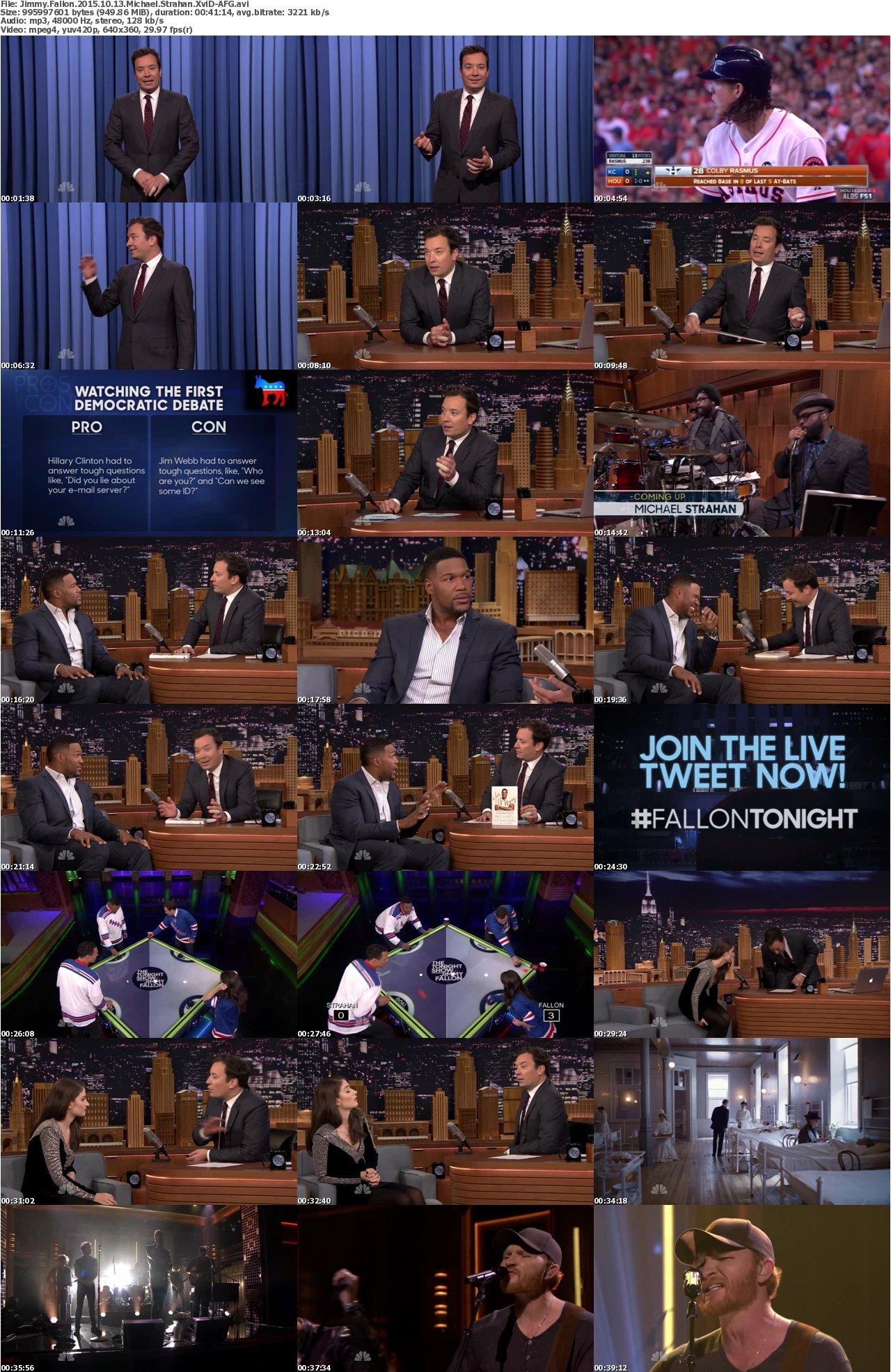 Jimmy Fallon 2015 10 13 Michael Strahan XviD-AFG