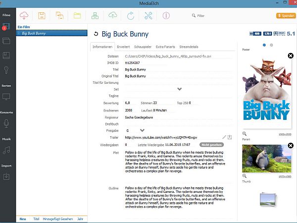 MediaElch 2.3.2 Portable