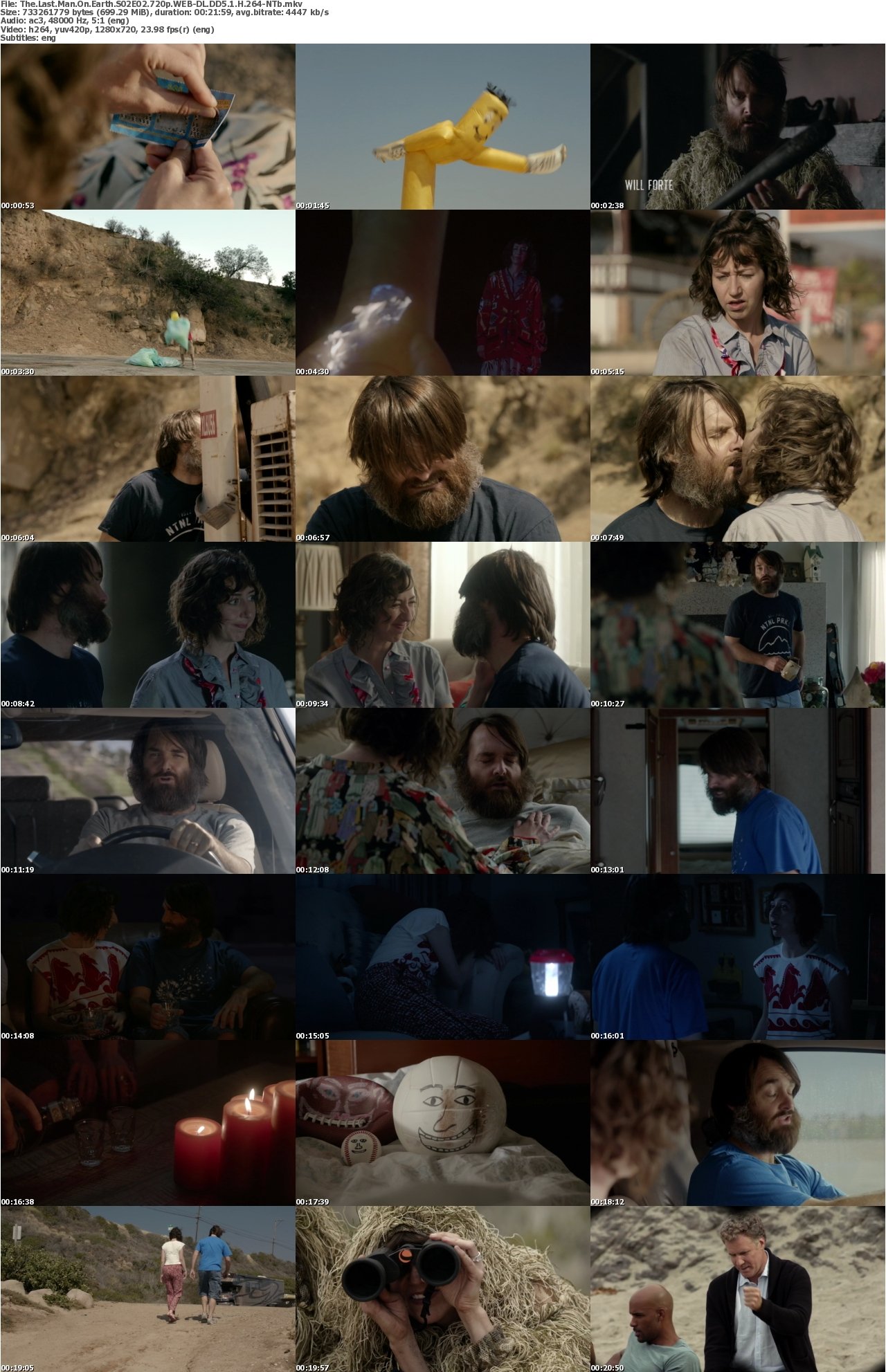 The Last Man On Earth S02E02 720p WEB-DL DD5 1 H 264-NTb