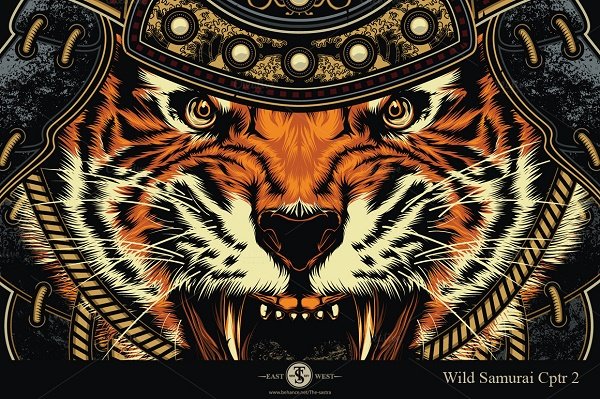 Vector for Print - Wild samurai chapter two