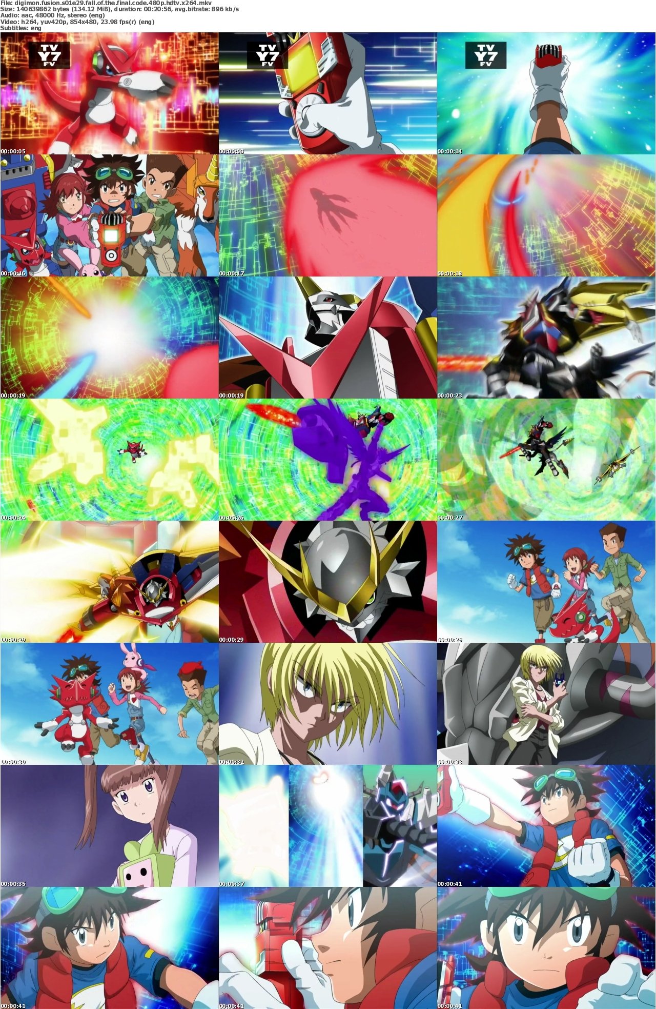 Digimon Fusion S01E29 Fall of the Final Code 480p HDTV x264