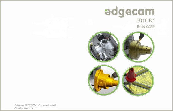 VERO EDGECAM 2016 R1 Build 6589 