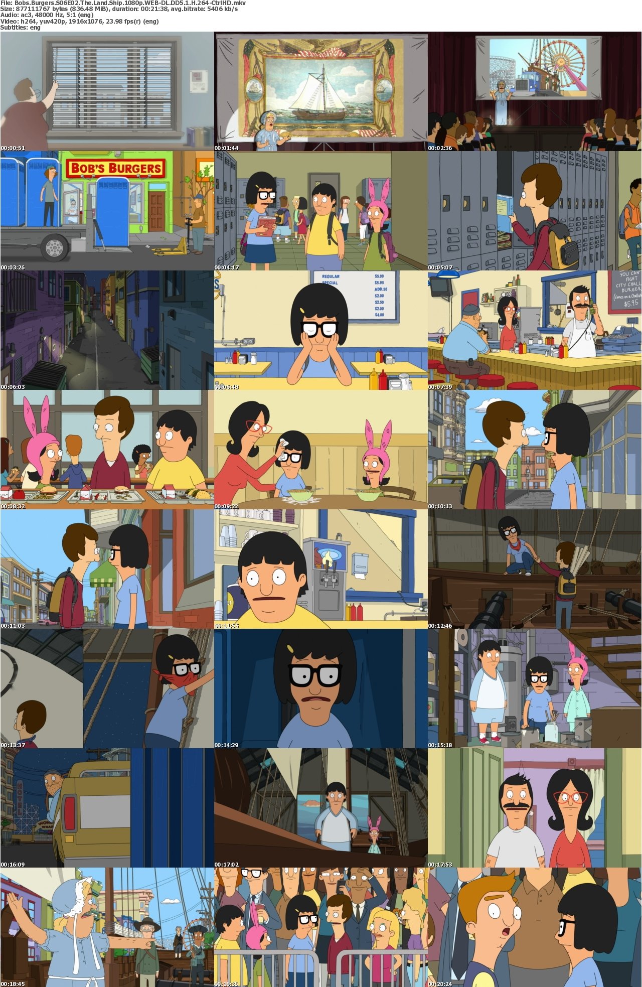 Bobs Burgers S06E02 The Land Ship 1080p WEB-DL DD5 1 H 264-CtrlHD