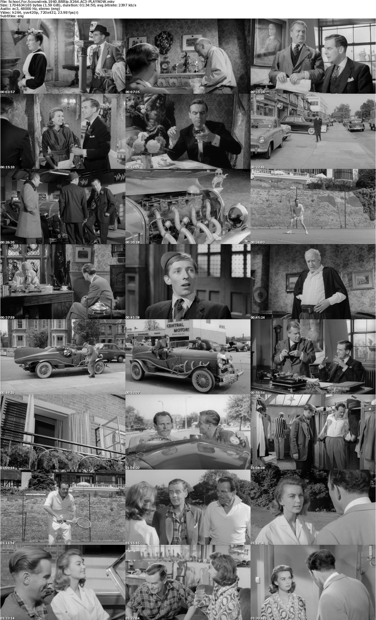 School For Scoundrels 1960 BRRip X264 AC3-PLAYNOW