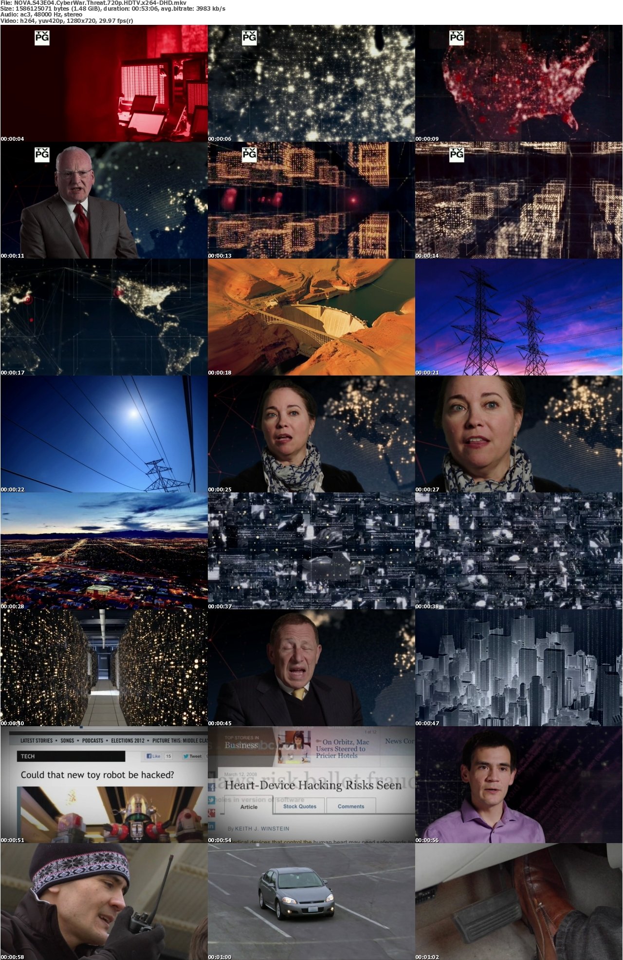NOVA S43E04 CyberWar Threat 720p HDTV x264-DHD
