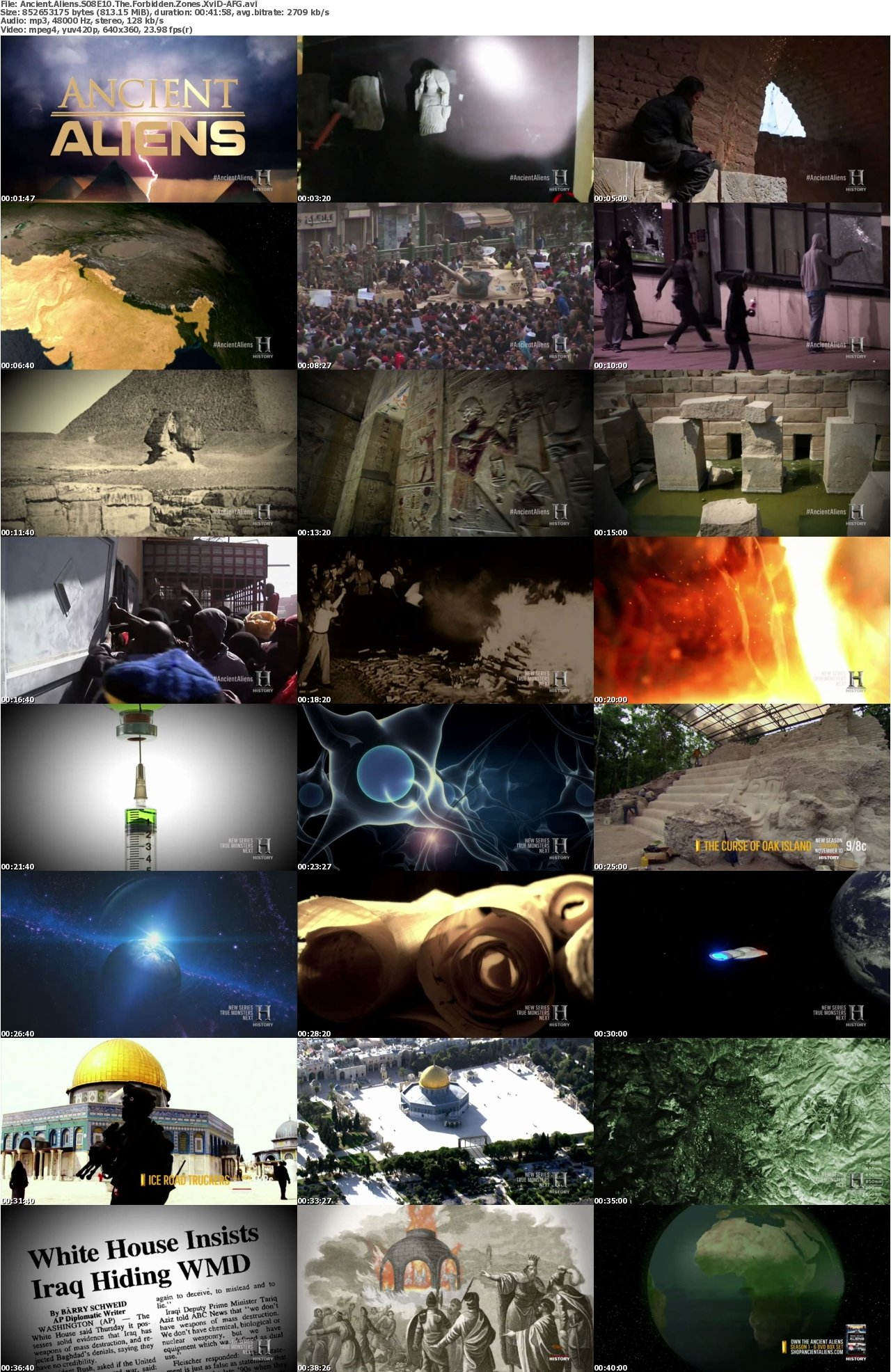 Ancient Aliens S08E10 The Forbidden Zones XviD-AFG