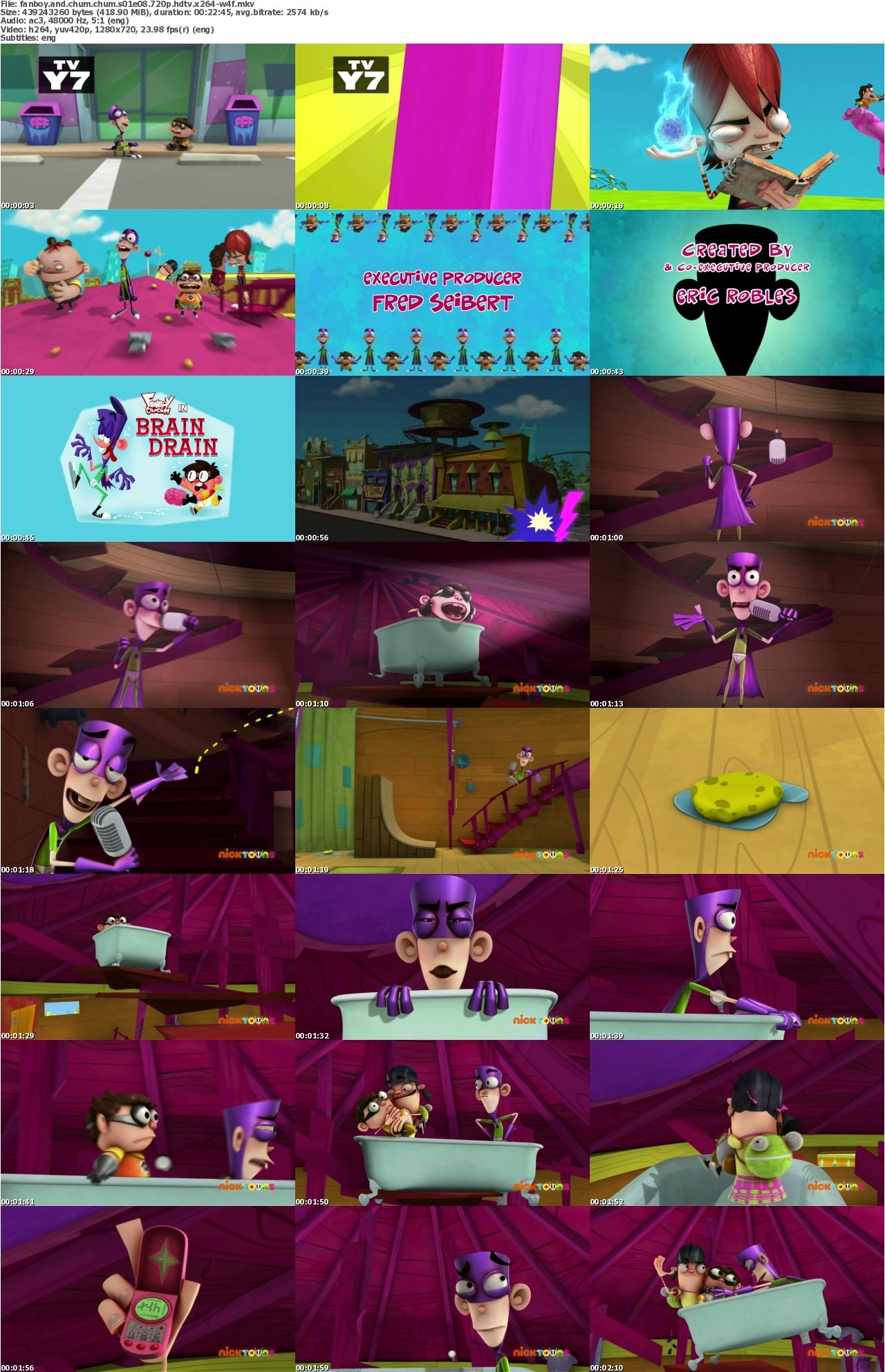 Fanboy and Chum Chum S01E08 720p HDTV x264-W4F