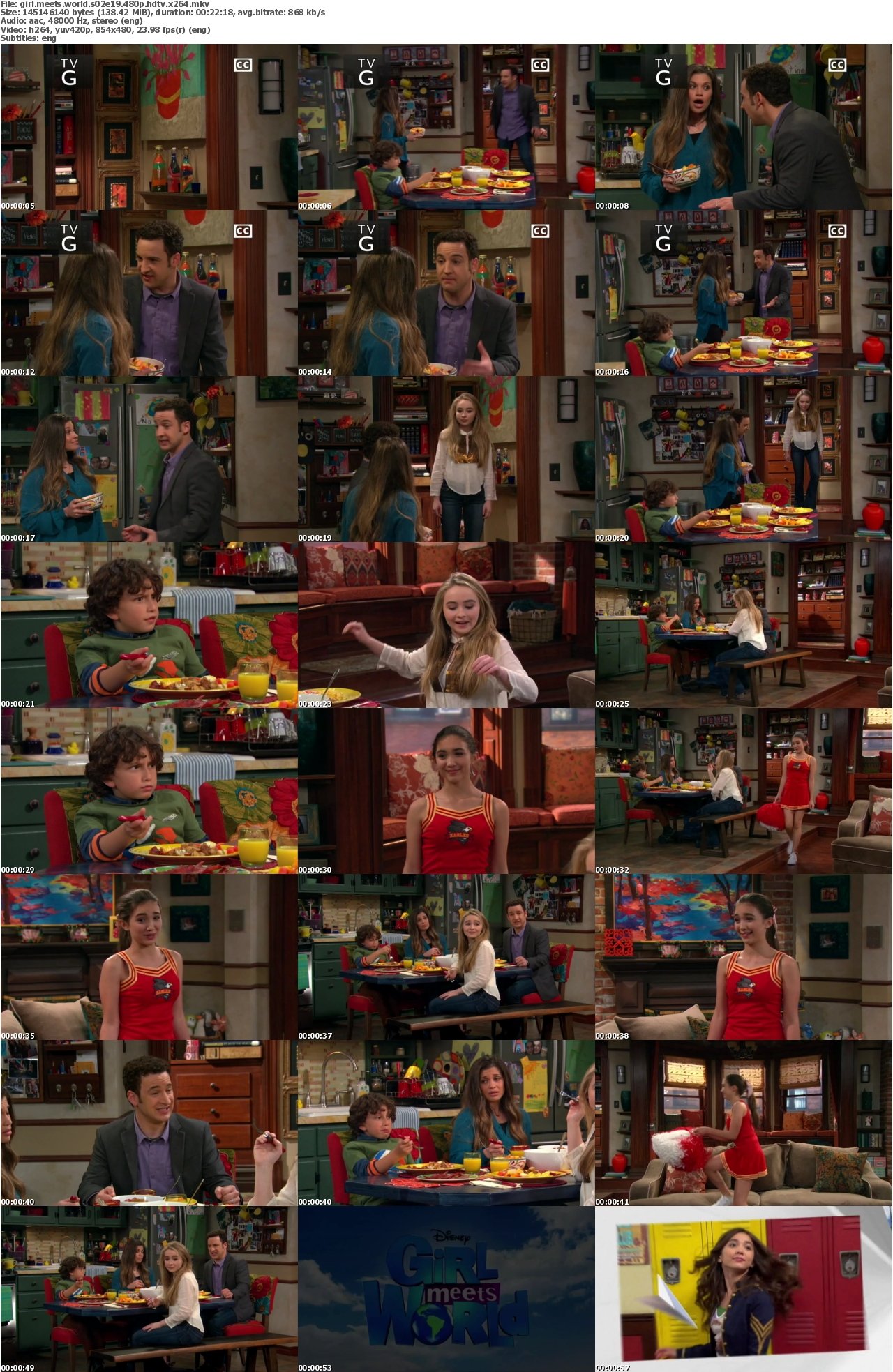 Girl Meets World S02E19 480p HDTV x264