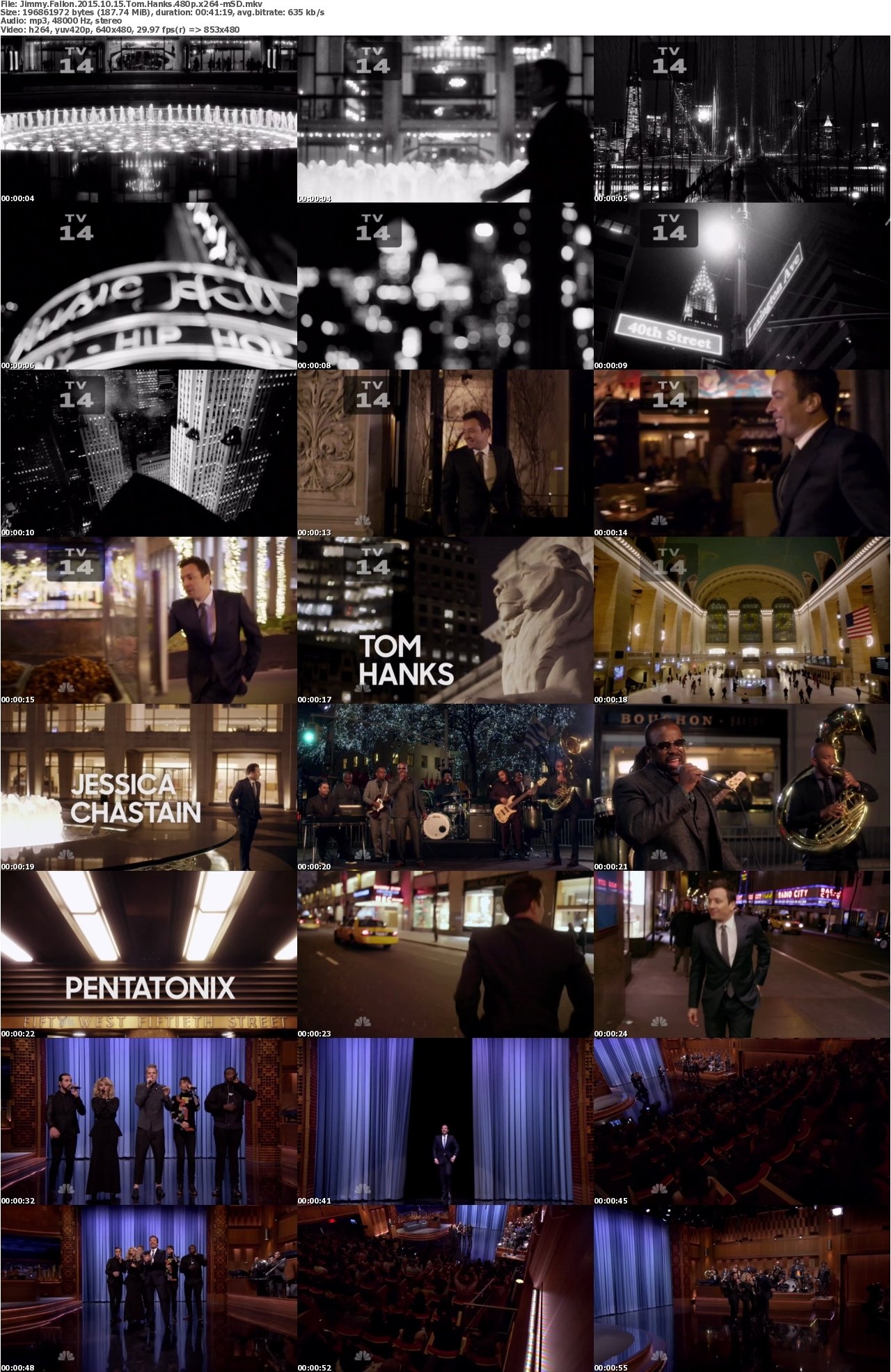Jimmy Fallon 2015 10 15 Tom Hanks 480p x264-mSD