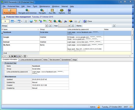 MSD Passwords 1.5.0.4 + Portable 