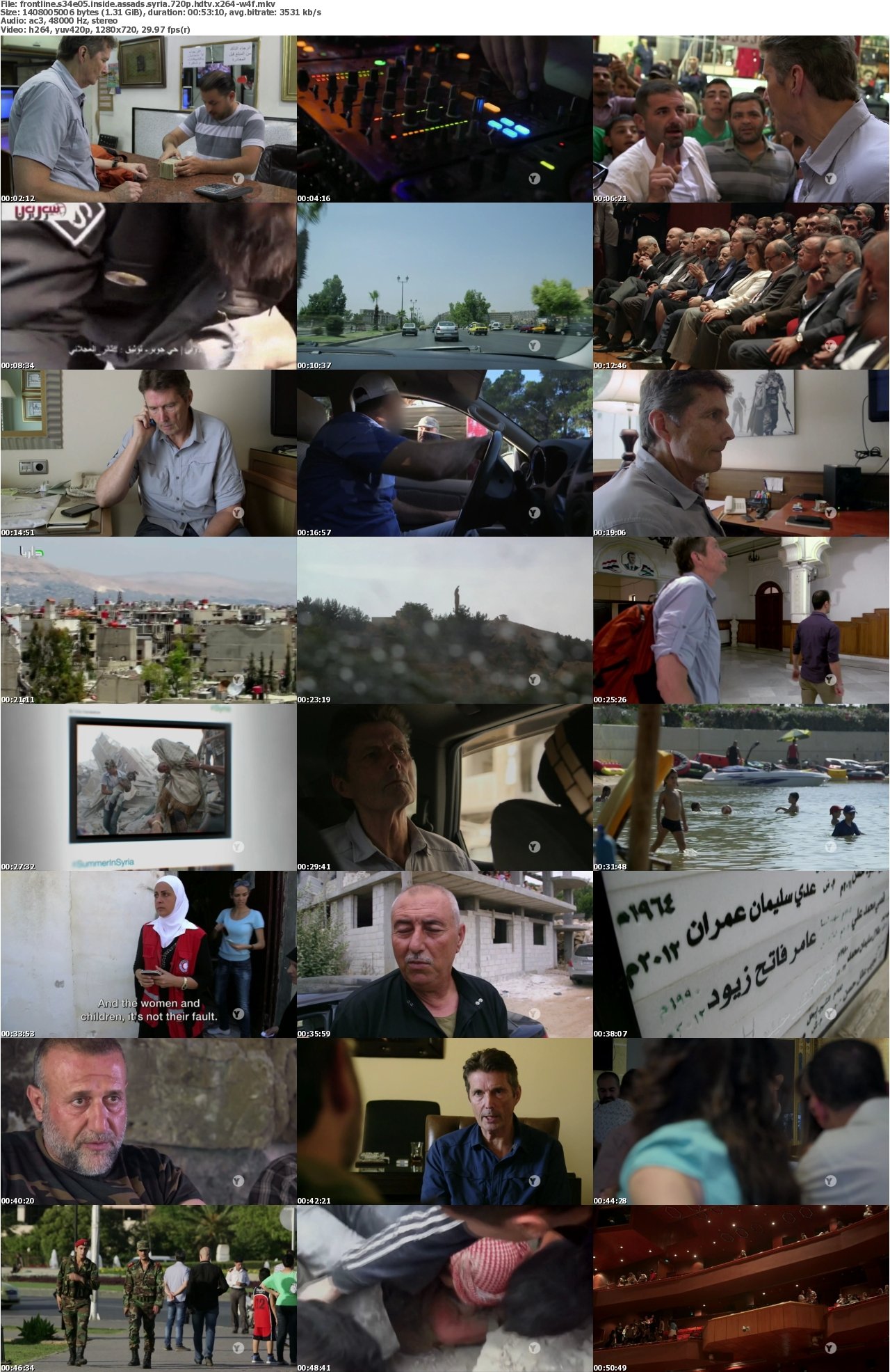 Frontline S34E05 Inside Assads Syria 720p HDTV x264-W4F