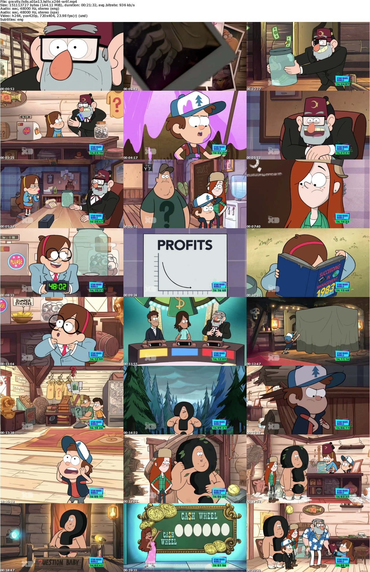 Gravity Falls S01E13 HDTV x264-W4F