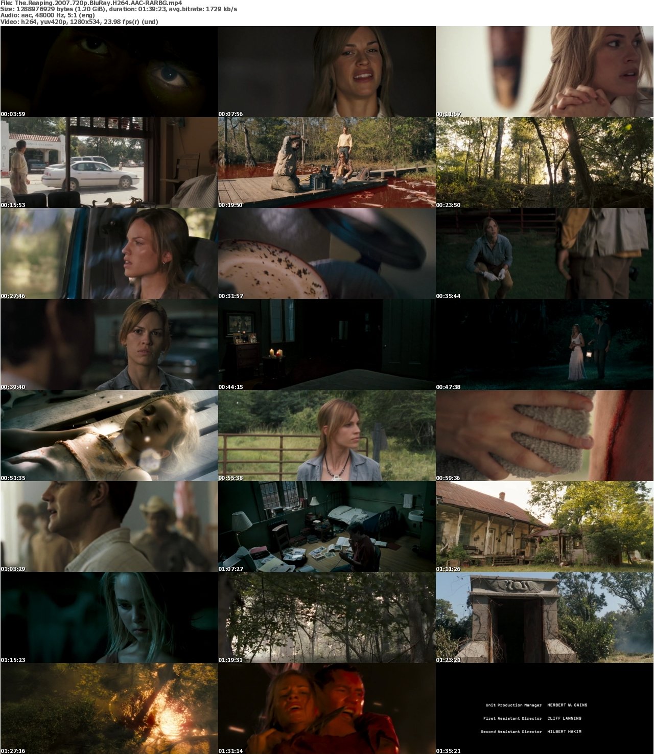 The Reaping 2007 720p BluRay H264 AAC-RARBG