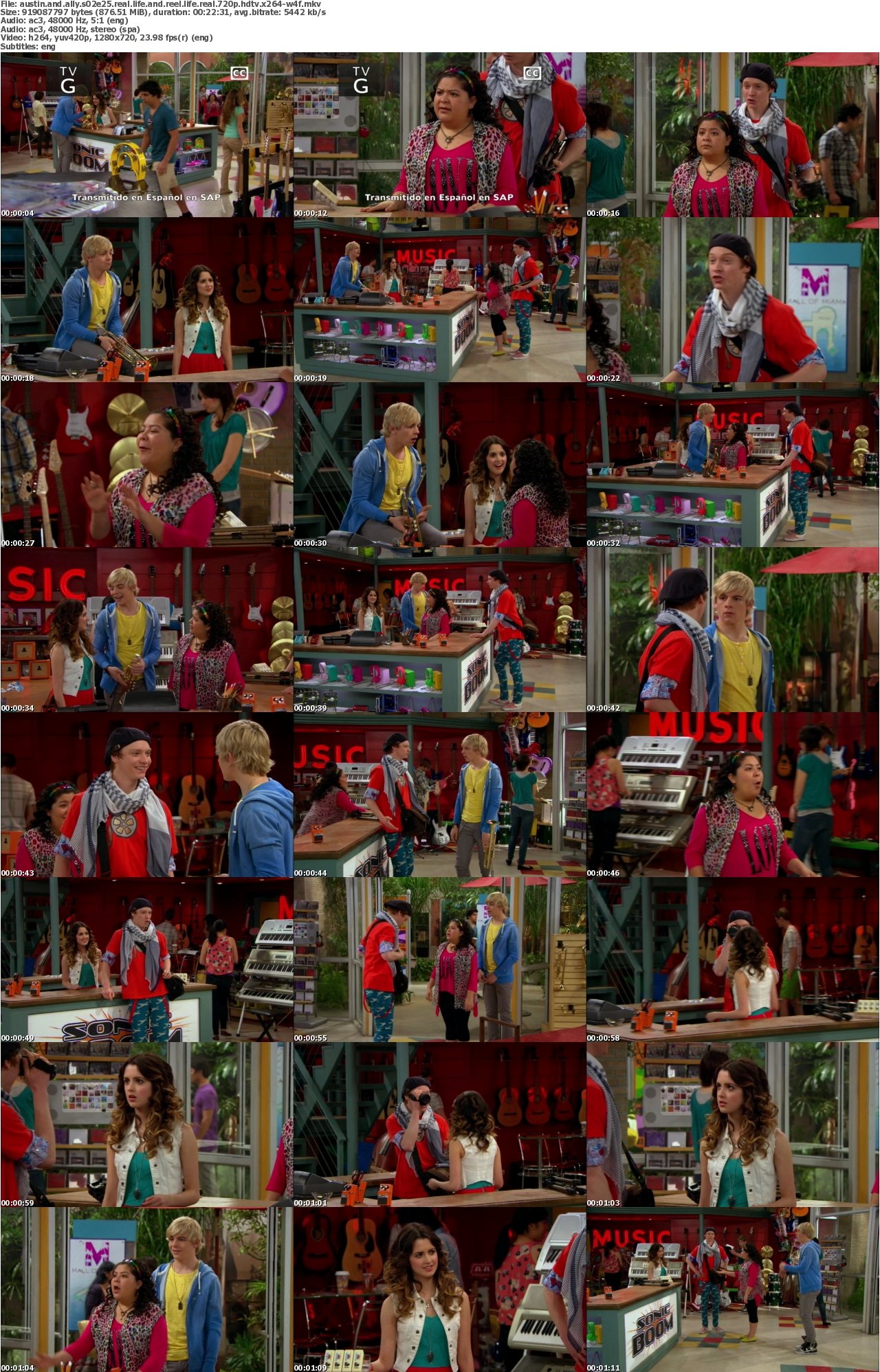 Austin and Ally S02E25 Real Life and Reel Life REAL 720p HDTV x264-W4F