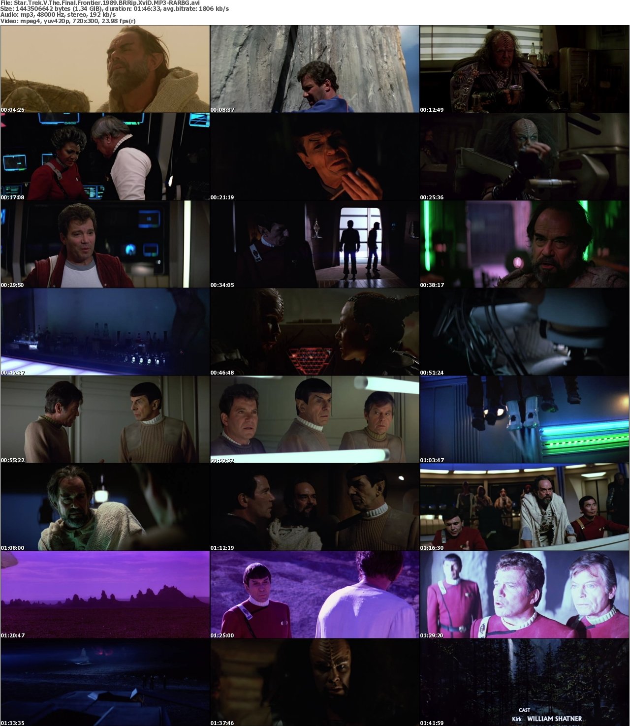 Star Trek V The Final Frontier 1989 BRRip XviD MP3-RARBG