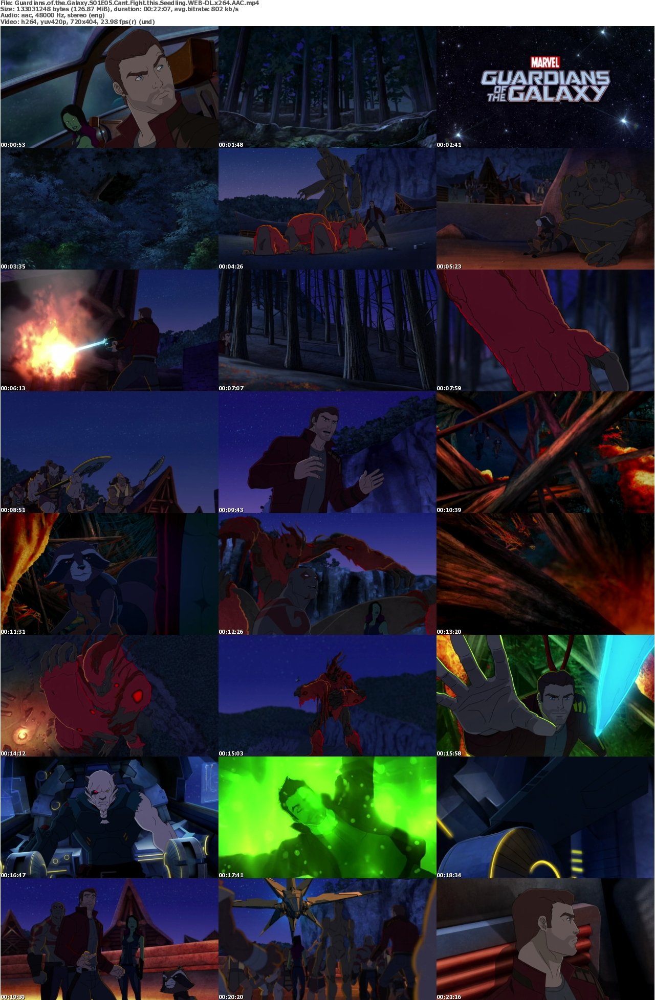 Guardians of the Galaxy S01E05 Cant Fight this Seedling WEB-DL x264 AAC