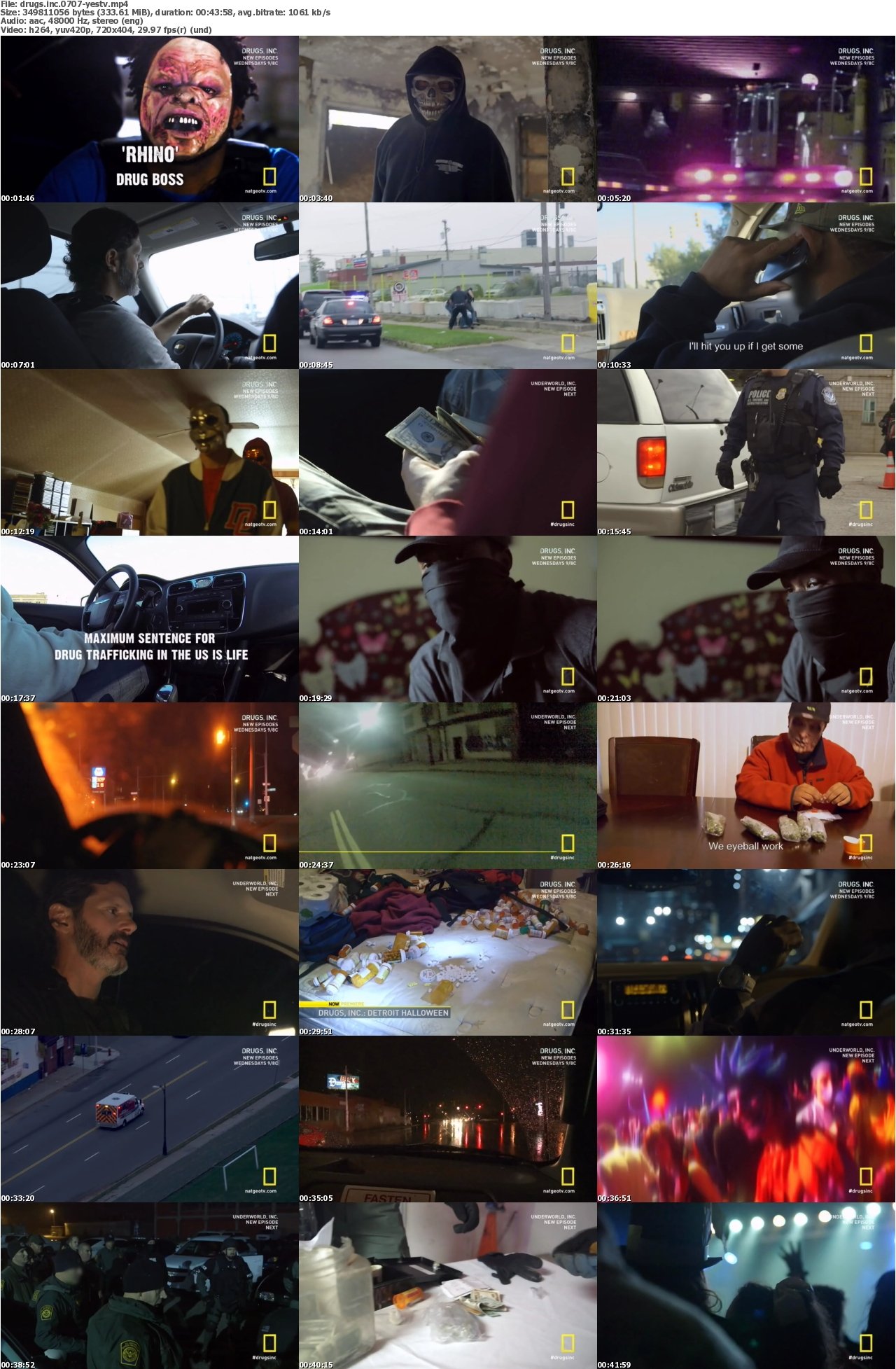 Drugs Inc S07E07 Detroit Halloween HDTV x264-YesTV