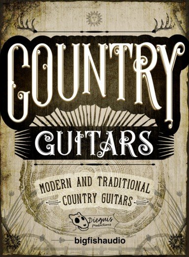 Dieguis Productions and Big Fish Audio Country Guitars MULTiFORMAT