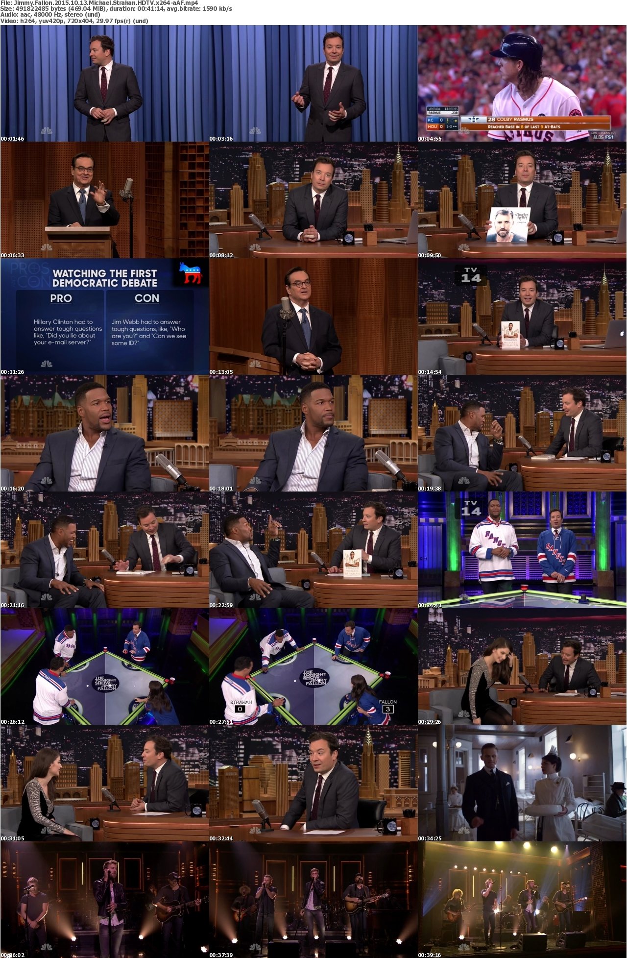 Jimmy Fallon 2015 10 13 Michael Strahan HDTV x264-aAF