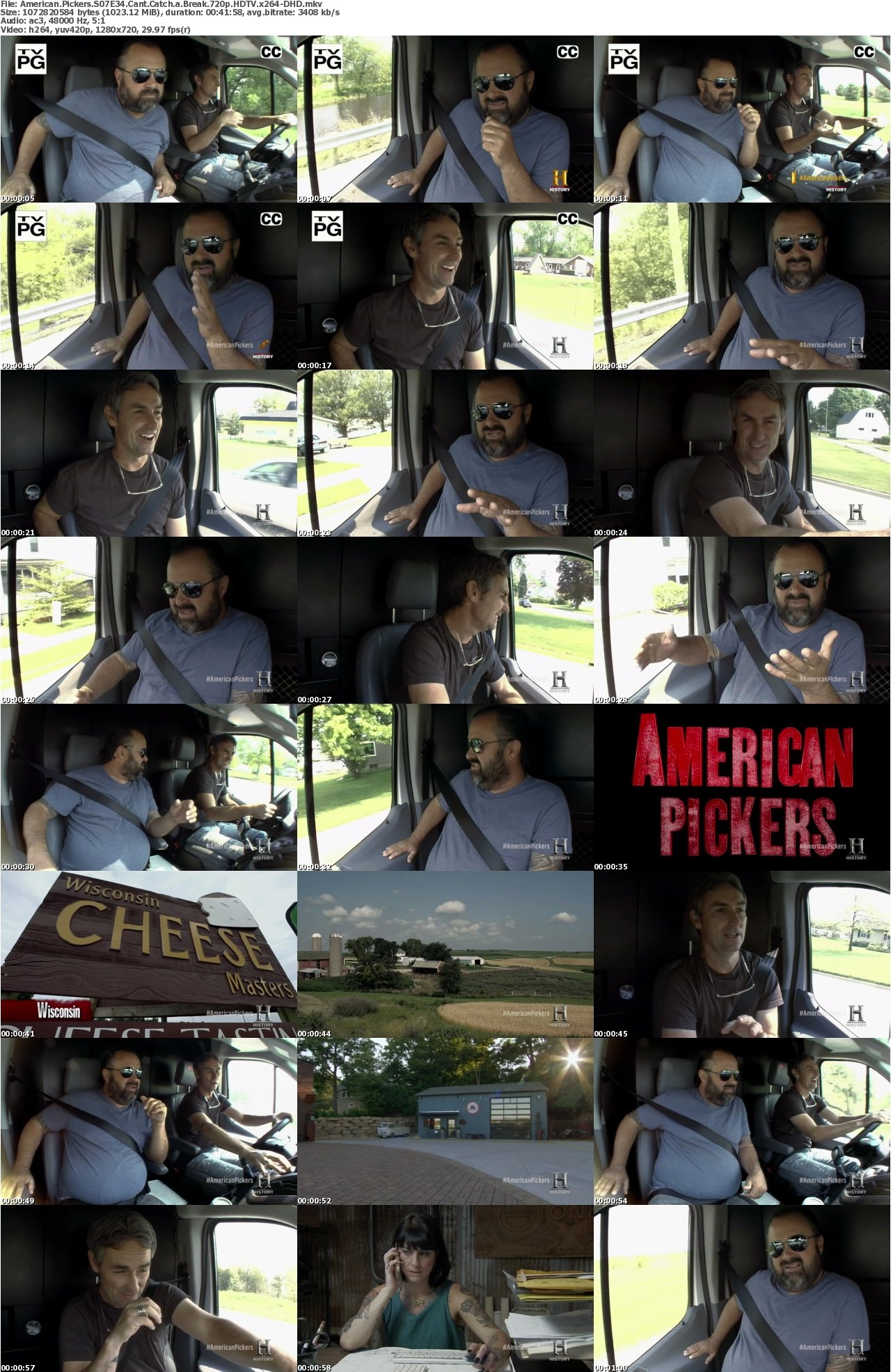 American Pickers S07E34 Cant Catch a Break 720p HDTV x264-DHD