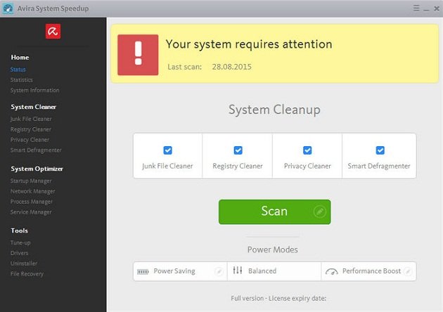 Avira System Speedup 1.6.13.1462 Multilingual