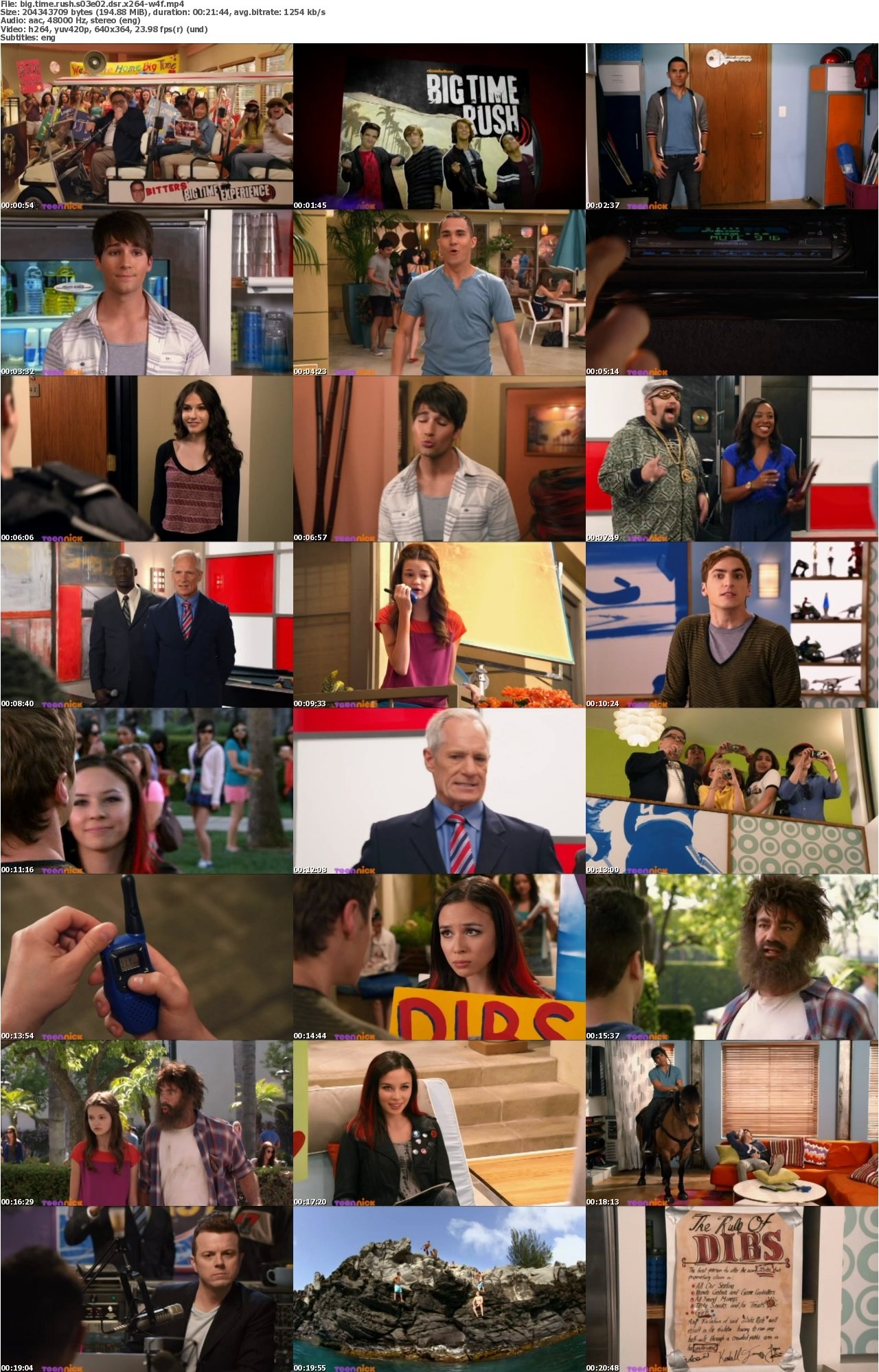 Big Time Rush S03E02 DSR x264-W4F